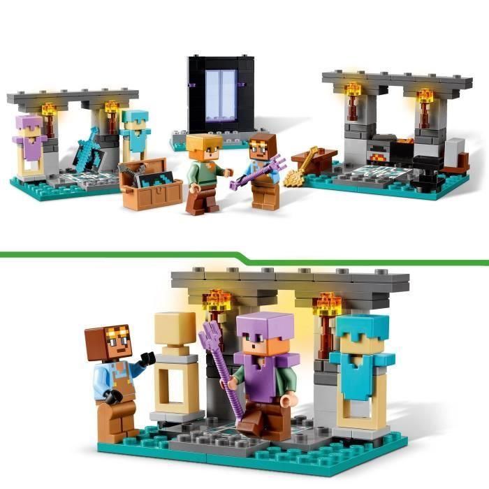 La Armería Minecraft 21252 Lego 2