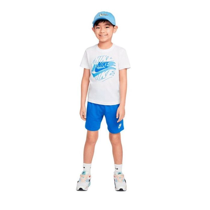 Conjunto Deportivo para Niños Nike Nkb B Nsw On The Move Jrsy Set Blanco 2 Piezas 0 Conjunto Deportivo para Niños Nike Nkb B Nsw On The Move Jrsy Set Blanco 2 Piezas 0