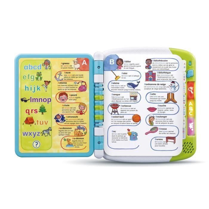 VTech Mi Primer Diccionario Parlante Interactivo, Más de 200 Palabras y 26 Letras para Niños de 3 a 6 Años 2 VTech Mi Primer Diccionario Parlante Interactivo, Más de 200 Palabras y 26 Letras para Niños de 3 a 6 Años 2