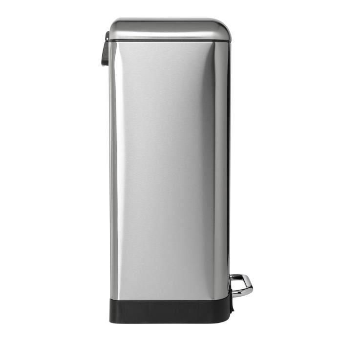 Cubo de basura con pedal KITCHEN MOVE GREENWICH - 40L - Acero inoxidable 3