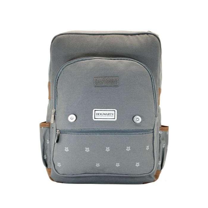 Harry Potter Mochila Oxford Greyly Gris 16L Algodón 2 Harry Potter Mochila Oxford Greyly Gris 16L Algodón 2