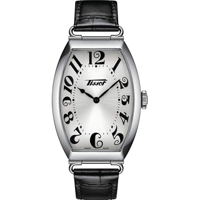 Reloj Hombre Tissot HERITAGE PORTO Plateado Negro Reloj Hombre Tissot HERITAGE PORTO Plateado Negro
