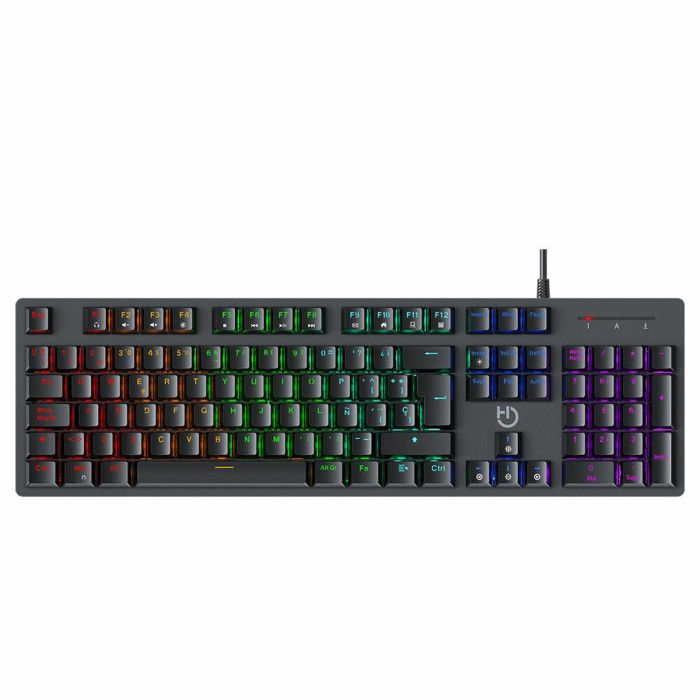 Hiditec GK400 ARGB teclado Juego USB Negro Hiditec GK400 ARGB teclado Juego USB Negro