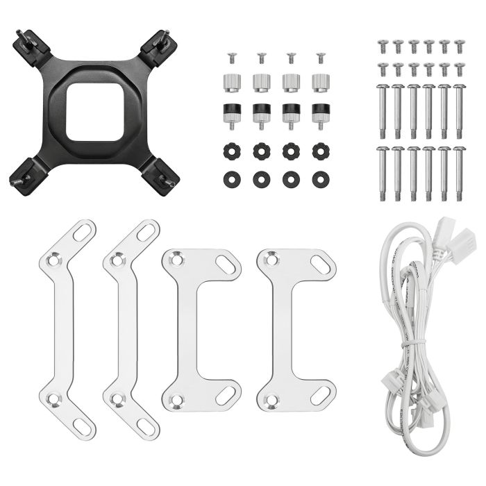 Deepcool AAANY02695 Refrigeración para PC MYSTIQUE 360 WH ARGB Kit completo de procesador RGB 4