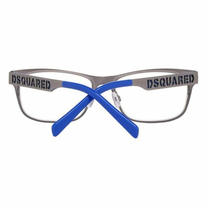 Montura de Gafas Hombre Dsquared2 DQ5097-015-54 Plateado ø 54 mm Montura de Gafas Hombre Dsquared2 DQ5097-015-54 Plateado ø 54 mm