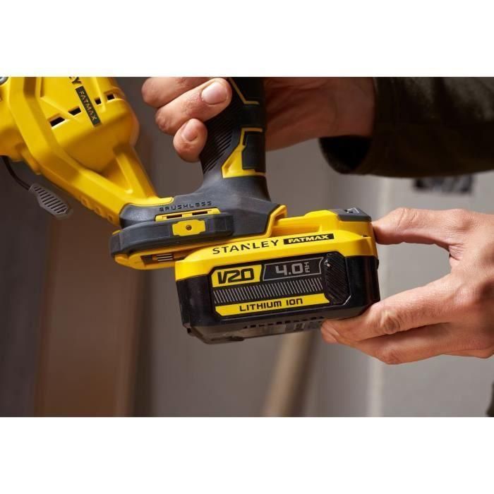Stanley Fatmax SFMCS650B-XJ Sierra de calar V20 Sin escobillas 18V sin batería 4 Stanley Fatmax SFMCS650B-XJ Sierra de calar V20 Sin escobillas 18V sin batería 4