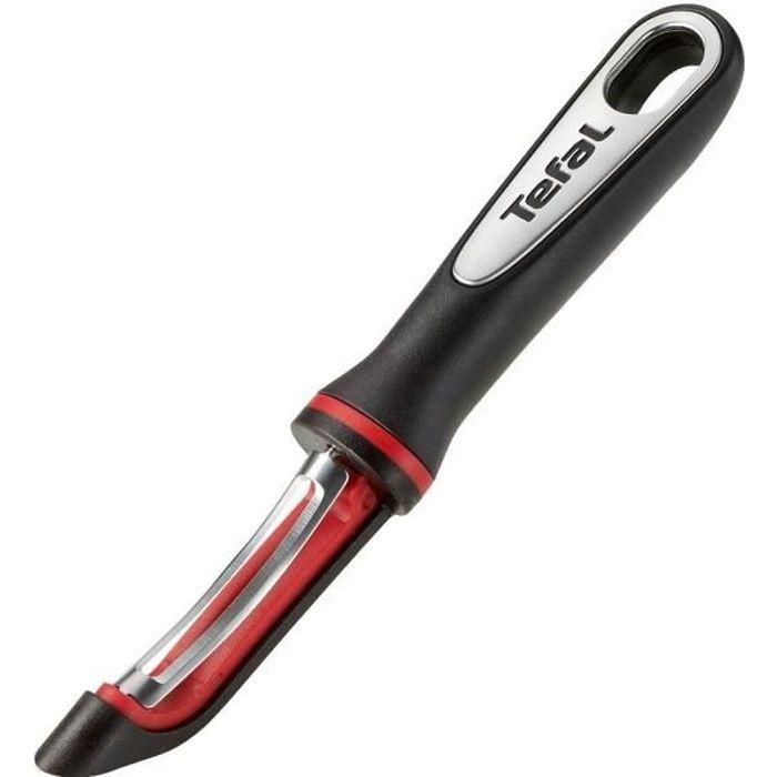 TEFAL INGENIO Pelador K2071014 rojo y negro