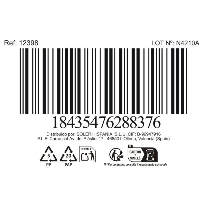 Mug Recta Caicos 300 cc - Inde (24 Unidades) 9 Mug Recta Caicos 300 cc - Inde (24 Unidades) 9