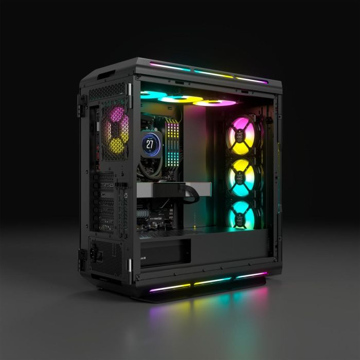 Corsair iCUE 5000T RGB Black - Midi Torre para PC 4 Corsair iCUE 5000T RGB Black - Midi Torre para PC 4