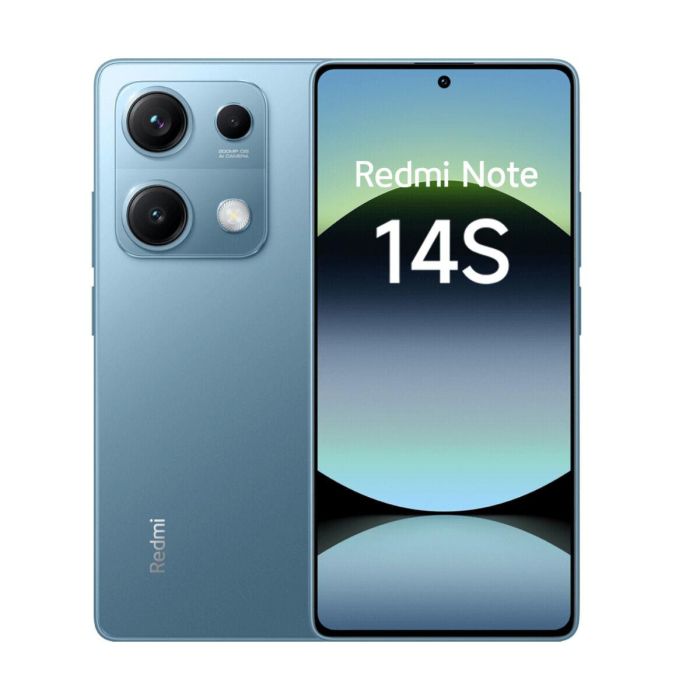 Xiaomi Redmi Note 14S Smartphone 8GB RAM 256GB 6.67" AMOLED 120Hz Cámara 200MP OIS Batería 5000mAh Carga 67W Azul 5 Xiaomi Redmi Note 14S Smartphone 8GB RAM 256GB 6.67" AMOLED 120Hz Cámara 200MP OIS Batería 5000mAh Carga 67W Azul 5