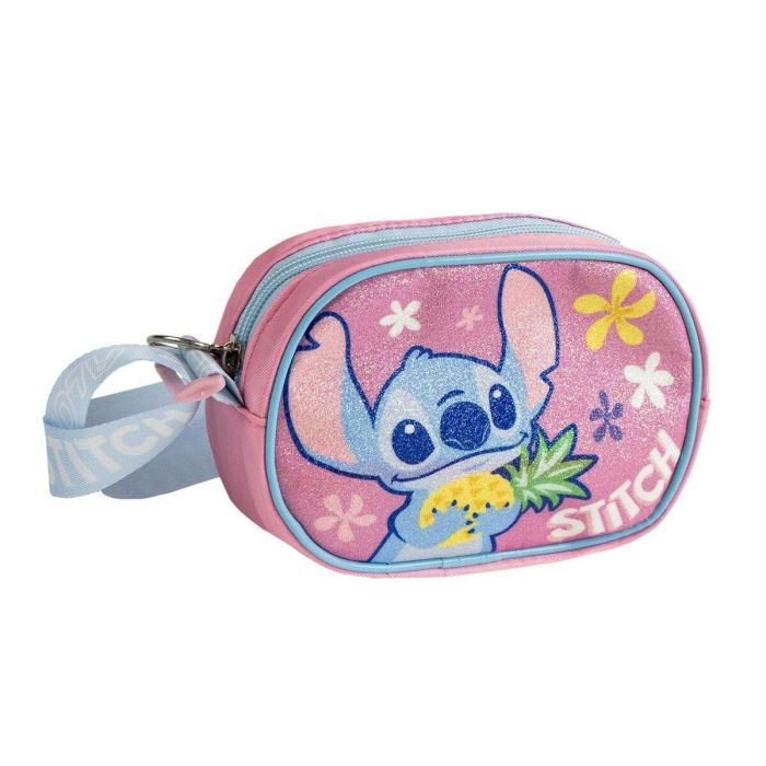 Bolso Bandolera Stitch Rosa