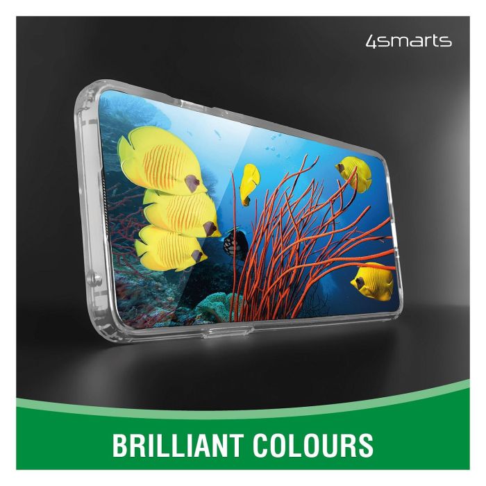 4smarts Protector de Pantalla X-Pro Clear para iPhone 7/8/SE 20/ SE 22 de Vidrio Templado 4