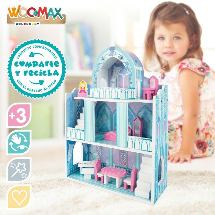 Casa de Miniatura Woomax 9 Piezas 2 Unidades 37 x 53,5 x 15 cm 3 Casa de Miniatura Woomax 9 Piezas 2 Unidades 37 x 53,5 x 15 cm 3