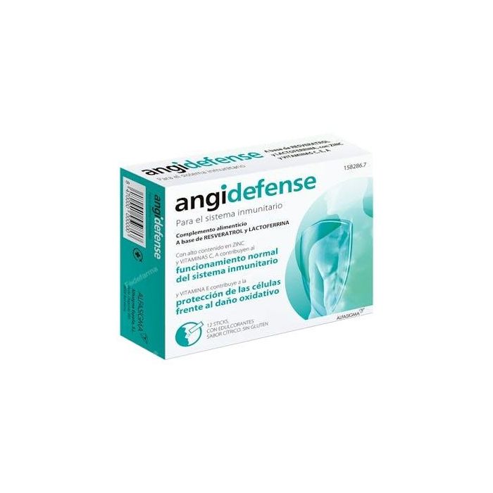 Angidefense 12 Sticks Bucodispersables 1,8 G Sabor Citrico