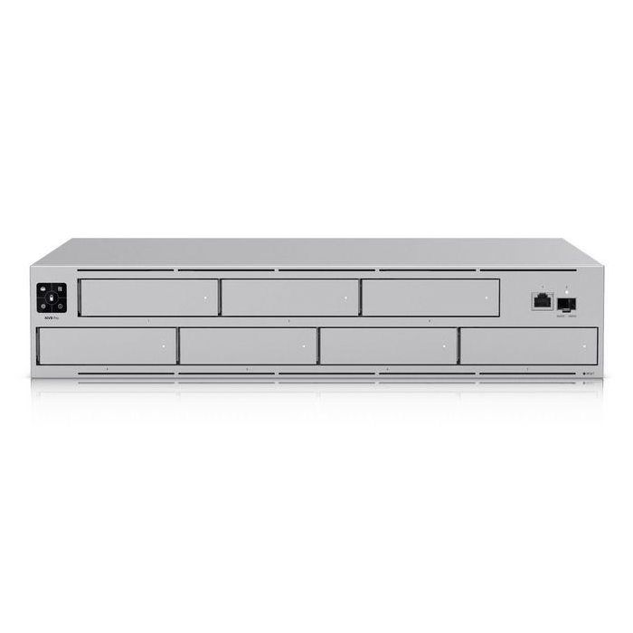 Ubiquiti UNVR Pro Grabador de Vídeo en Red Profesional 7 Bahías HDD (2.5"/3.5") con 10G SFP+ y Gigabit Ethernet RJ45 4