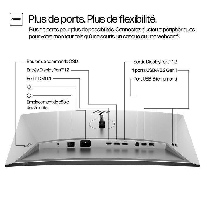 HP 724pn Monitor Series 7 Pro de 24 pulgadas WUXGA 16:10 con Precisión de Color, Marco Micro-Borde y Diseño Ergonómico 12 HP 724pn Monitor Series 7 Pro de 24 pulgadas WUXGA 16:10 con Precisión de Color, Marco Micro-Borde y Diseño Ergonómico 12