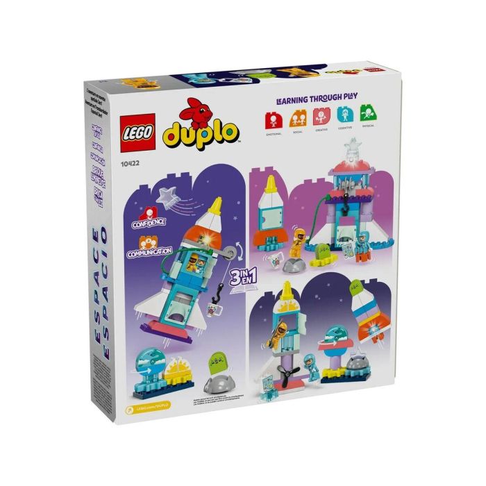 Lego Duplo Aventura En Lanzadera Espacial 3en1 (10422) - Juguete de Construcción para Niños 7 Lego Duplo Aventura En Lanzadera Espacial 3en1 (10422) - Juguete de Construcción para Niños 7