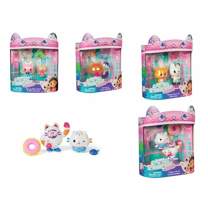 Spin Master Figuras La Casa de Muñecas de Gabby La Película - Pack de 2 Unidades, Modelos Surtidos para Niños 3+ Años 0 Spin Master Figuras La Casa de Muñecas de Gabby La Película - Pack de 2 Unidades, Modelos Surtidos para Niños 3+ Años 0