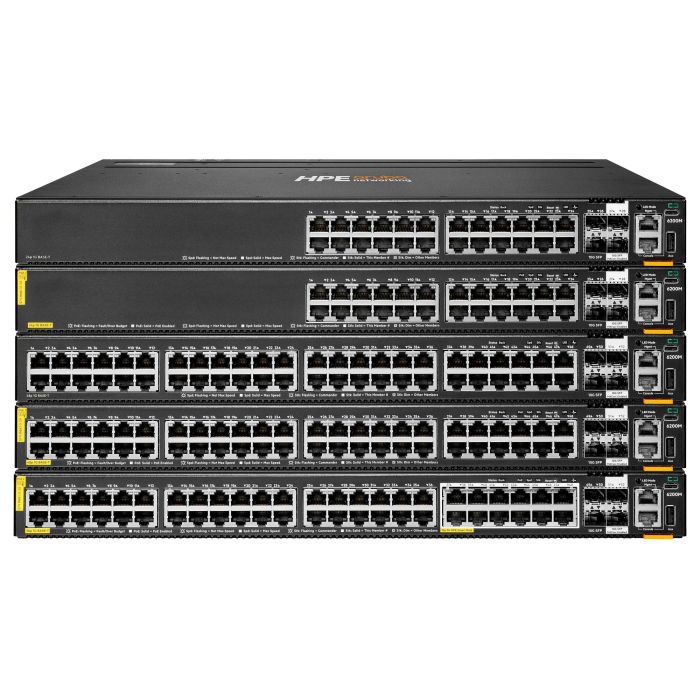 HP Enterprise Aruba Networking 6200M 24G CL4 POE-STOCK Switch Gestionado L3 Gigabit Ethernet PoE Montaje en Rack HP Enterprise Aruba Networking 6200M 24G CL4 POE-STOCK Switch Gestionado L3 Gigabit Ethernet PoE Montaje en Rack