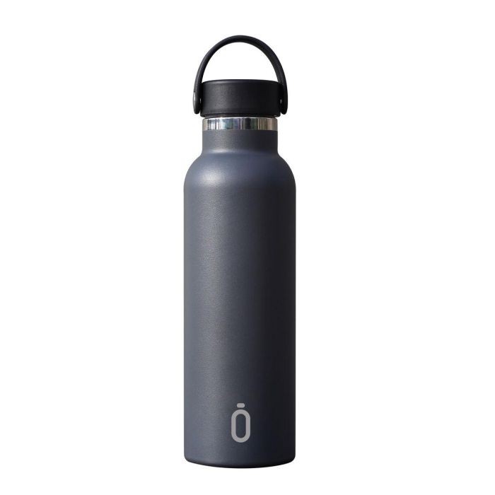 Botella Térmica Safta Antracita Antracita Silicona Acero Inoxidable 1 Botella Térmica Safta Antracita Antracita Silicona Acero Inoxidable 1