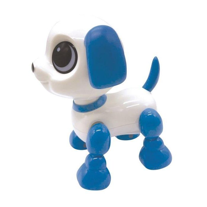 Lexibook Power Puppy Mini - Perro Robot Interactivo con Luz, Sonido, Repetidor de Voz (Modo Karaoke) y Reacciones a Aplausos 1