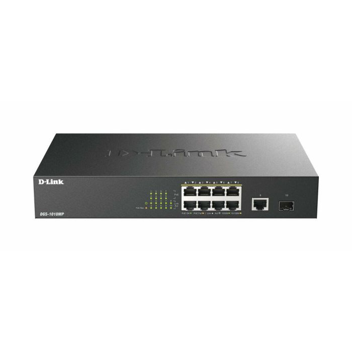 D-Link Switch DGS-1010MP E 10 Puertos Gigabit Ethernet con PoE, No Administrado 0 D-Link Switch DGS-1010MP E 10 Puertos Gigabit Ethernet con PoE, No Administrado 0