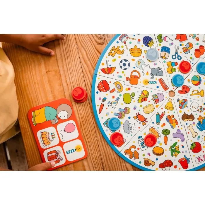 Nathan T'choupi Mi Primer Buscar y Encontrar Juego de Mesa Juego de Búsqueda para Niños 3