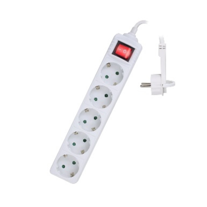 Regleta Enchufes 5 Tomas con Interruptor Ewent EW3955 1,5 m (1,5 m)