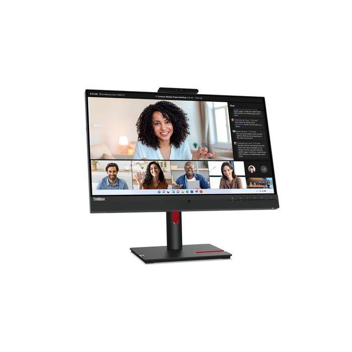 Lenovo ThinkVision T24mv-30 Monitor 23.8" 1920x1080 FHD IPS 75Hz 4ms HDMI DP USB-C Altavoces Negro 4