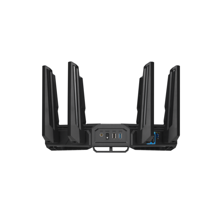 ASUS ROG Rapture GT-BE98 Router Wi-Fi 7 Quad-band (2.4/5/6 GHz) 10 Gigabit Ethernet Negro - 90IG08F0-MO9A0V 3 ASUS ROG Rapture GT-BE98 Router Wi-Fi 7 Quad-band (2.4/5/6 GHz) 10 Gigabit Ethernet Negro - 90IG08F0-MO9A0V 3