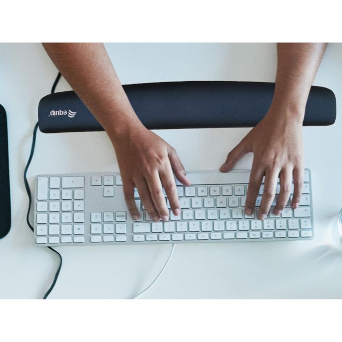 Equip Reposamuñecas Gel Ergonómico para Teclado, Negro (Referencia 245015) 2 Equip Reposamuñecas Gel Ergonómico para Teclado, Negro (Referencia 245015) 2