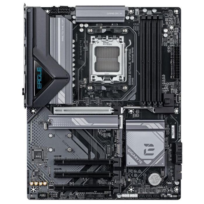 Gigabyte 9MB85EGL6-00-G10 B850 EAGLE WIFI6E Placa Base AMD Ryzen 9000, DDR5 8200MHz, PCIe 5.0, WiFi 6E, USB 3.2 Gen 2 1 Gigabyte 9MB85EGL6-00-G10 B850 EAGLE WIFI6E Placa Base AMD Ryzen 9000, DDR5 8200MHz, PCIe 5.0, WiFi 6E, USB 3.2 Gen 2 1