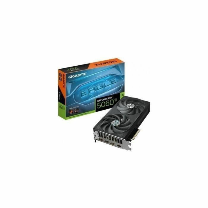 GIGABYTE GIG4719331356071 GeForce RTX 5060 Ti EAGLE OC 16G - Tarjeta Gráfica para Gaming 3 GIGABYTE GIG4719331356071 GeForce RTX 5060 Ti EAGLE OC 16G - Tarjeta Gráfica para Gaming 3