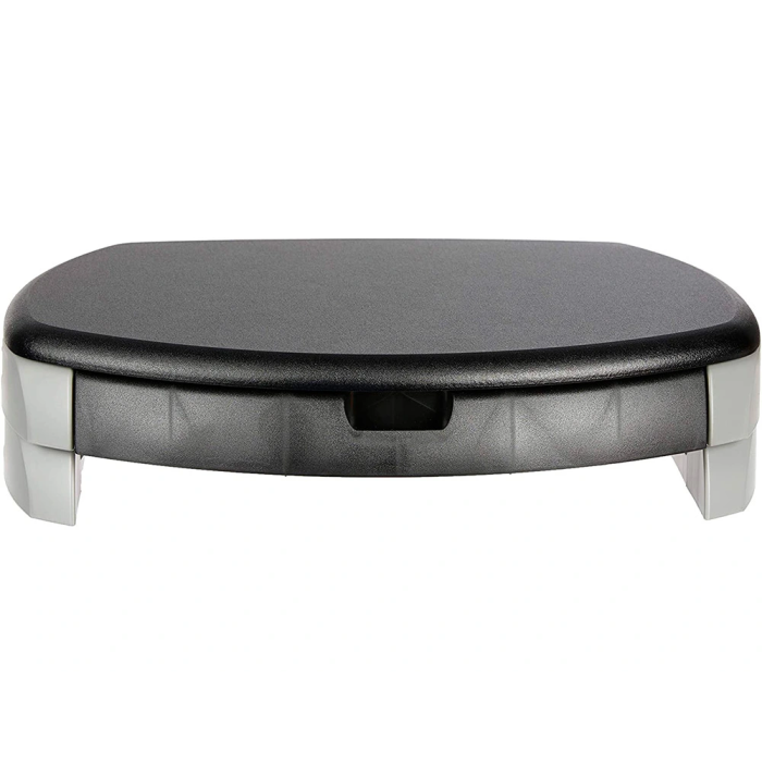 Q-connect Soporte para Monitor con Cajón para LCD hasta 20" y CRT, Compartimentos, Espacio para Teclado 2