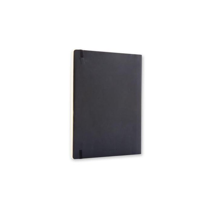 Cuaderno Moleskine Clasico Tapa Blanda 19X25 192H 70Gr. Lisa Con Goma Negra 4