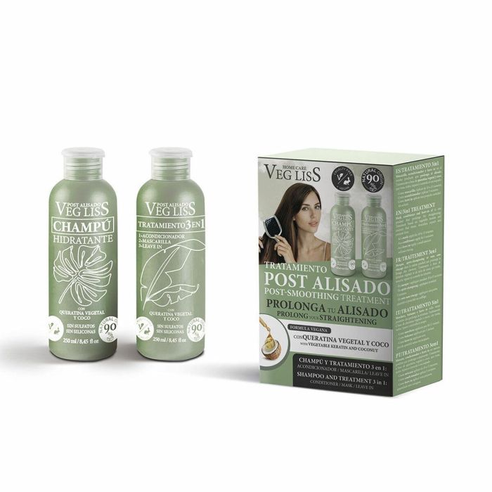 Veg Liss Post Alisado Vegano Champú Y Tratamiento 3 En 1 2 Unidades Veg Liss Post Alisado Vegano Champú Y Tratamiento 3 En 1 2 Unidades