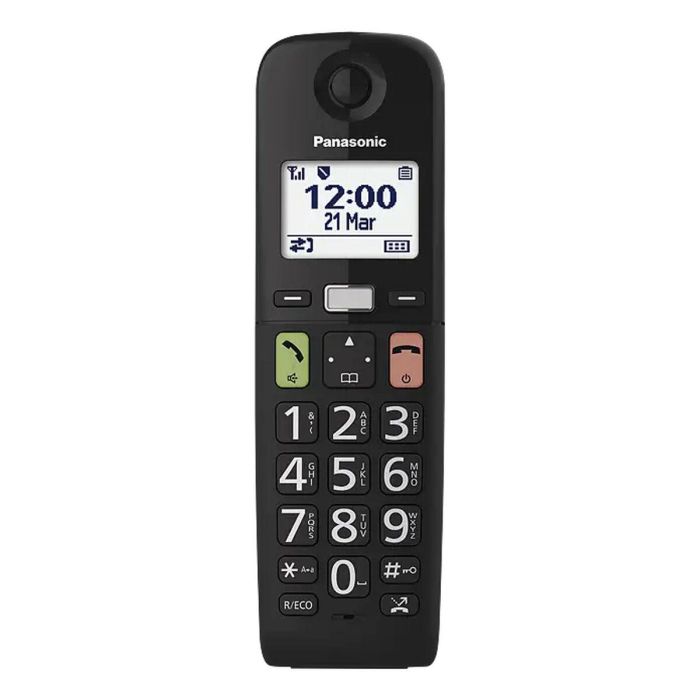 Teléfono Inalámbrico Panasonic KX-TGU112EXB Negro 3 Teléfono Inalámbrico Panasonic KX-TGU112EXB Negro 3