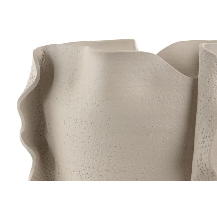 Jarron Moderno DKD Home Decor Blanco 33 x 32 x 33 cm 2