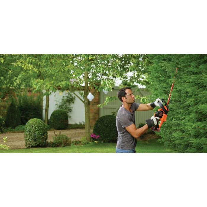 Black + Decker GTC18452PC Cortacésped Inalámbrico 18V 2Ah 45cm con tecnología Powercommand y E-drive 4 Black + Decker GTC18452PC Cortacésped Inalámbrico 18V 2Ah 45cm con tecnología Powercommand y E-drive 4