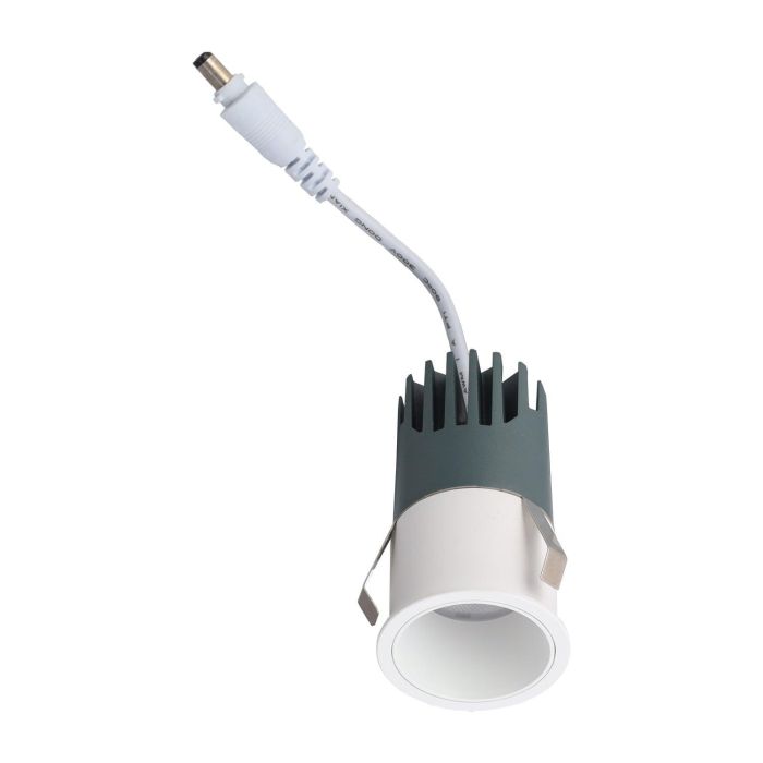 Foco Downlight Spot LED 7W 700Lm 2700ºK Blanco Cálido Circular Empotrable SMD3030 CRI 90 Driver No Flicker Regulable 2 Foco Downlight Spot LED 7W 700Lm 2700ºK Blanco Cálido Circular Empotrable SMD3030 CRI 90 Driver No Flicker Regulable 2