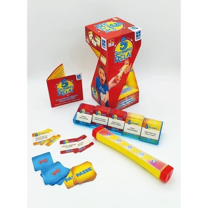 RELÉ DE 5 SEGUNDOS - MEGABLEU - Juego de mesa electrónico RELÉ DE 5 SEGUNDOS - MEGABLEU - Juego de mesa electrónico