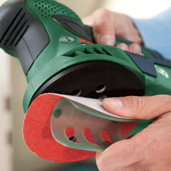Bosch PEX 300 AE Lijadora Excéntrica con Motor 270W, Vibración Reducida y Caja de Almacenamiento SystemBox M 3 Bosch PEX 300 AE Lijadora Excéntrica con Motor 270W, Vibración Reducida y Caja de Almacenamiento SystemBox M 3