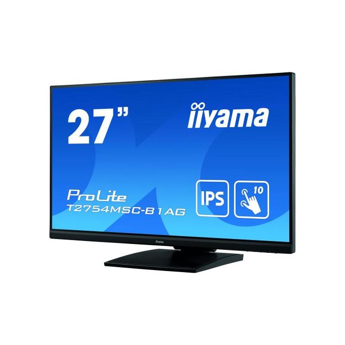 Iiyama Monitor Táctil 27" Full HD IPS T2754MSC-B1AG, Pantalla Táctil Capacitiva, 1920x1080, Altavoces, HDMI, VGA, USB 3.0, Ajuste de Altura 3 Iiyama Monitor Táctil 27" Full HD IPS T2754MSC-B1AG, Pantalla Táctil Capacitiva, 1920x1080, Altavoces, HDMI, VGA, USB 3.0, Ajuste de Altura 3