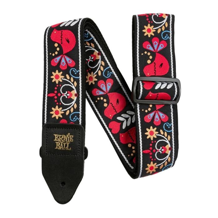 Correa Guit/ Bajo Jacquard - Redbird Rising