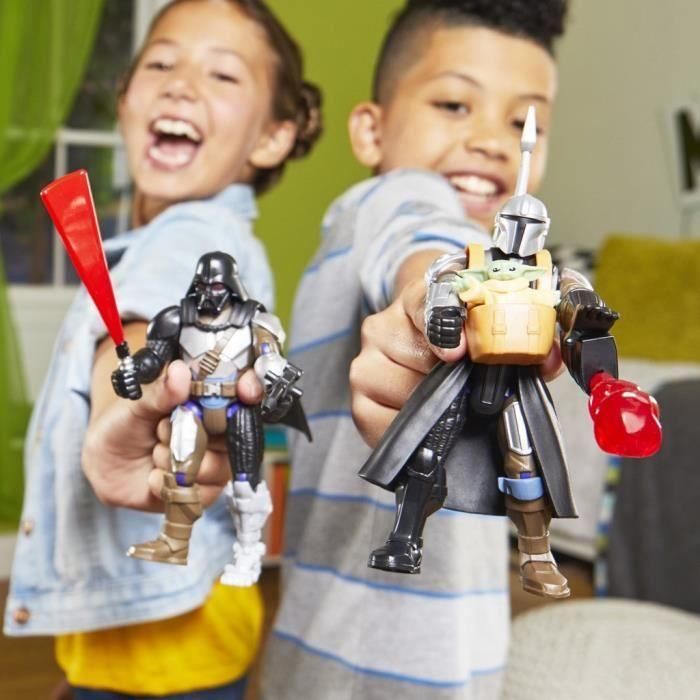 MixMashers Star Wars, figura de Darth Vader personalizable para mezclar y combinar con accesorios 2