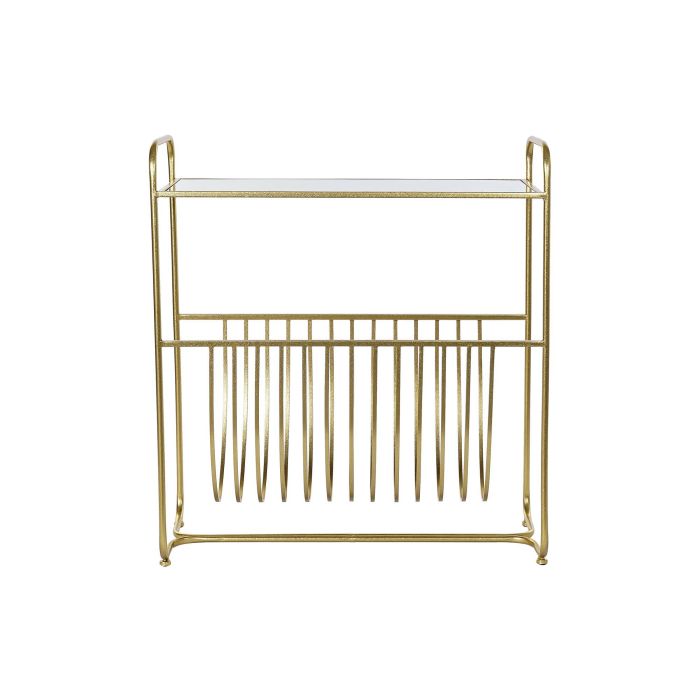 Revistero Glam DKD Home Decor Dorado 35 x 83 x 76 cm 4