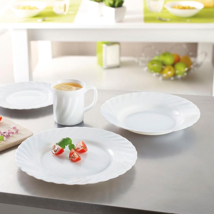 Plato Hondo Opal Trianon Arcoroc 22,5 cm 2 Plato Hondo Opal Trianon Arcoroc 22,5 cm 2