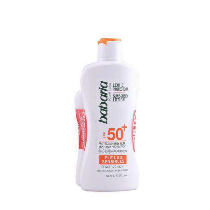 Babaria Solar Piel Sensible Spf50 Leche Lote