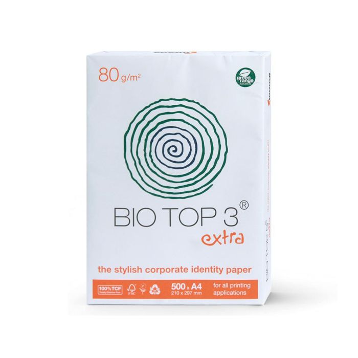 Papel Fotocopiadora Biotop 80 gr Extra Ecologico Din A4 Paquete De 500 Hojas 2