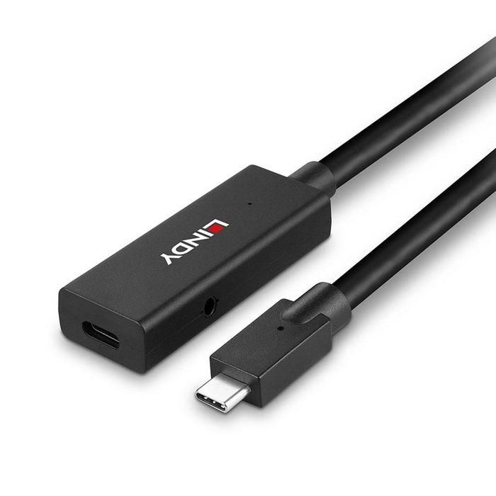 Lindy 5m USB 3.2 Gen 2 C/C Active Extension 4 Lindy 5m USB 3.2 Gen 2 C/C Active Extension 4